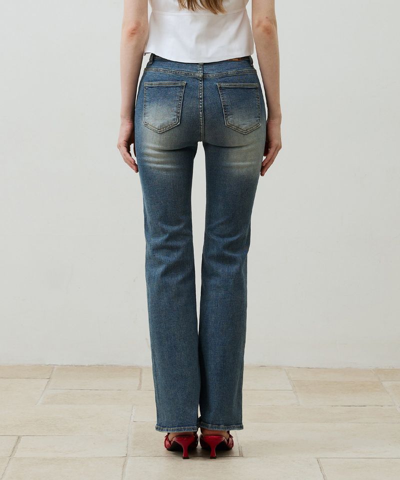 ROEL BOOTCUT DENIM PANTS / BLUE