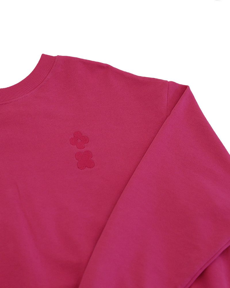 Box pleats logo mtm / pink