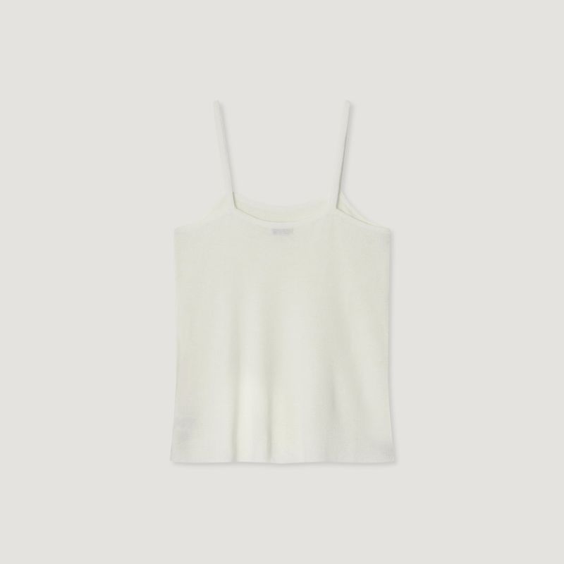 Essential Linen Knit Sleeveless Top