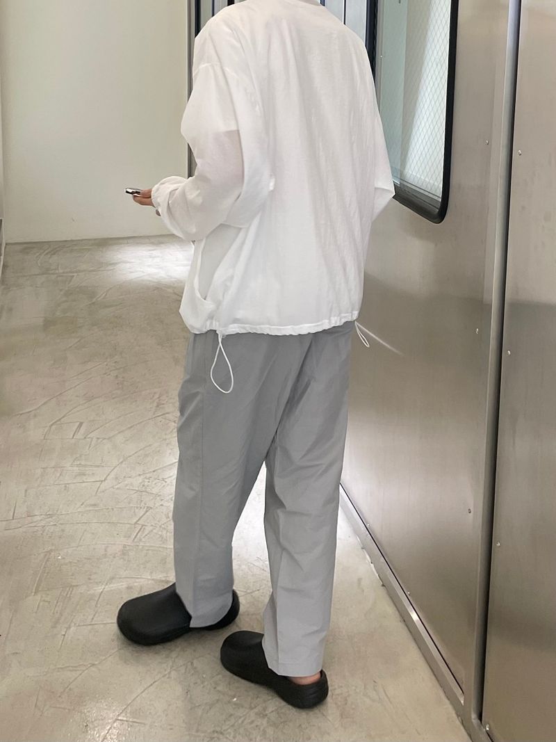 Balloon loose fit windbreaker JK