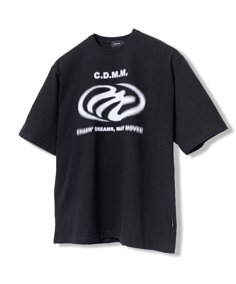 MASSNOUN(マスノウン)の「CDMM REAL OVERSIZED SHORT T-SHIRTS MSFTS003-BK(Tops)」
