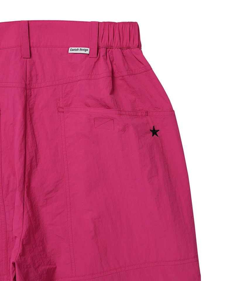 NYLON SPACE CARGO PANTS PINK(CV2ESUPA10A)