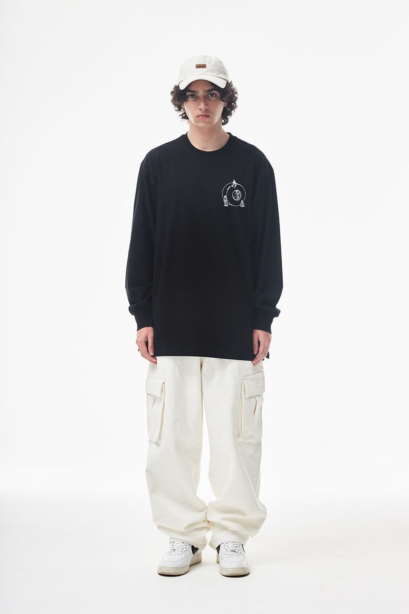 CARGO LOOSEFIT DENIM PANTS IVORY