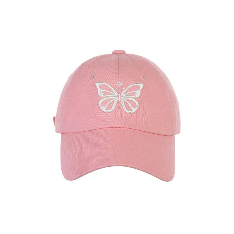 VINTAGE BUTTERFLY BLINK BALL CAP_BLACK