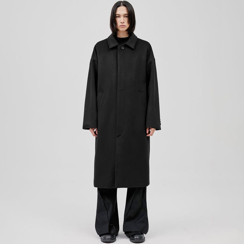 FLAREUP（フレアアップ）の「Oversized Wool Balmacaan Long Coat（Jackets/Outerwear）」