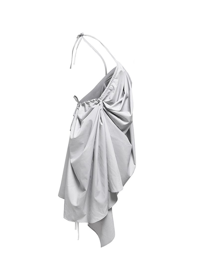  MULTIWAY LAYERD SKIRT . GRAY