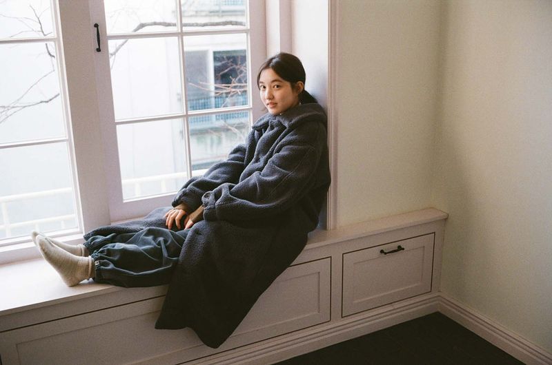 Teddy Fleece Coat (Charcoal)