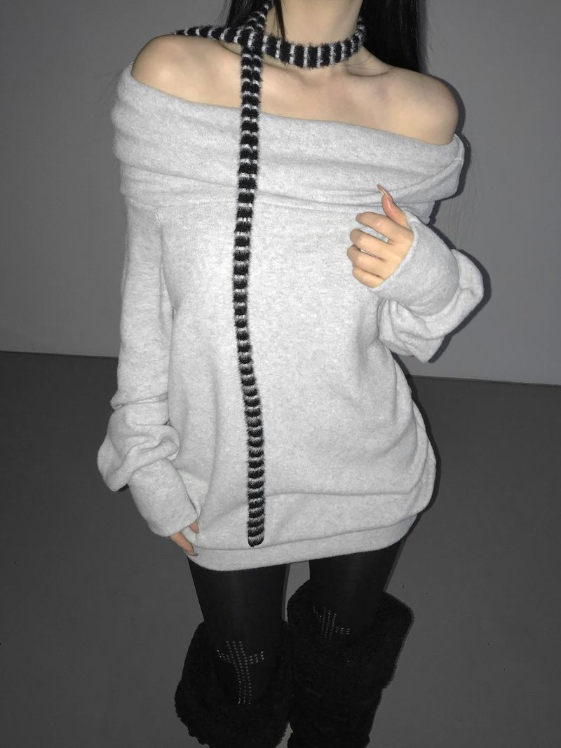 softie off drape knit(5 color)