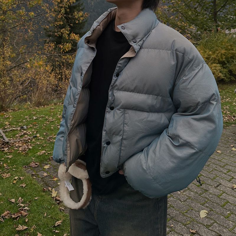 ASCLO Reversible Chambray Padded Jumper