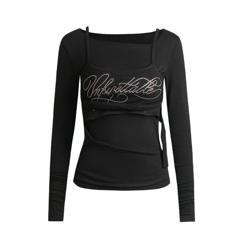 Sienna Crystal Wrap Tee