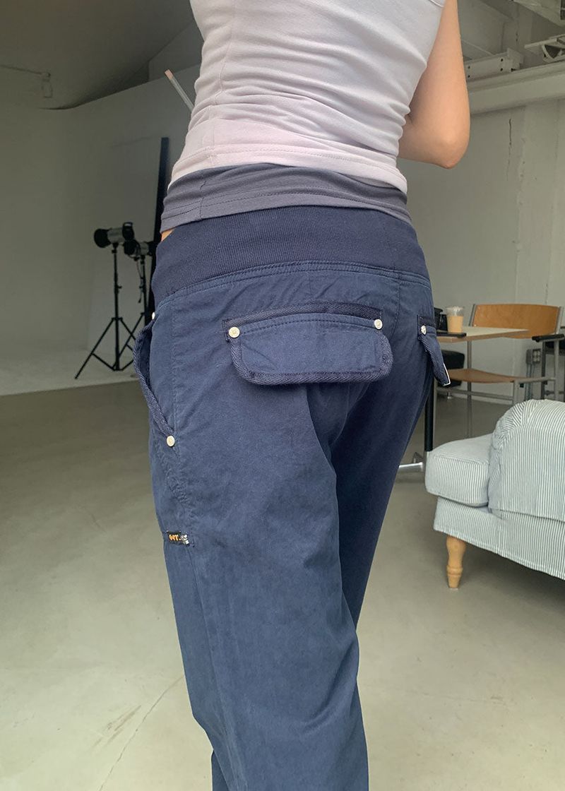 SOFT RIB BOOTS CUT PANTS