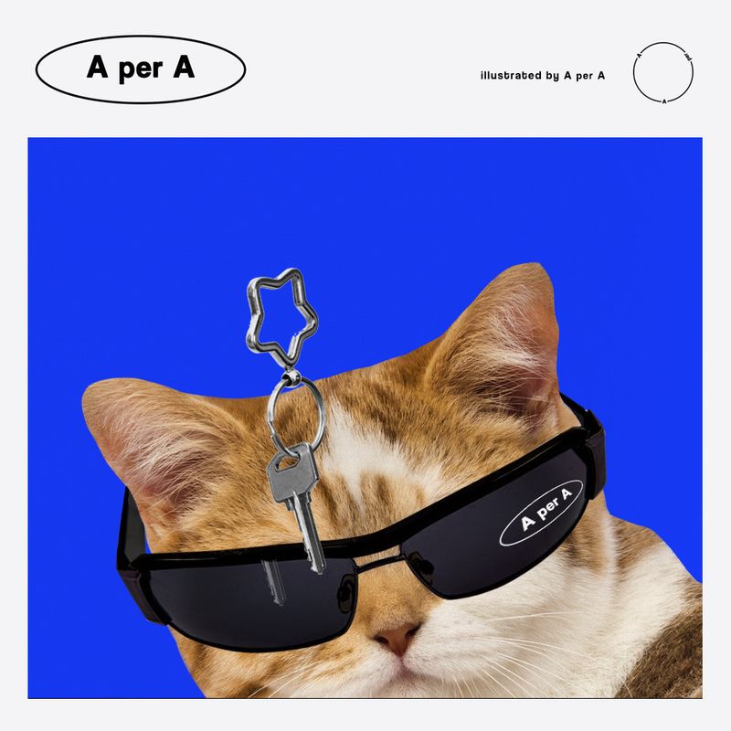Big Cat Black Goggles