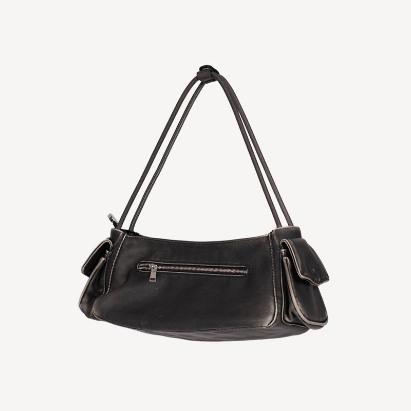 OUT POCKET SHOULDER BAG