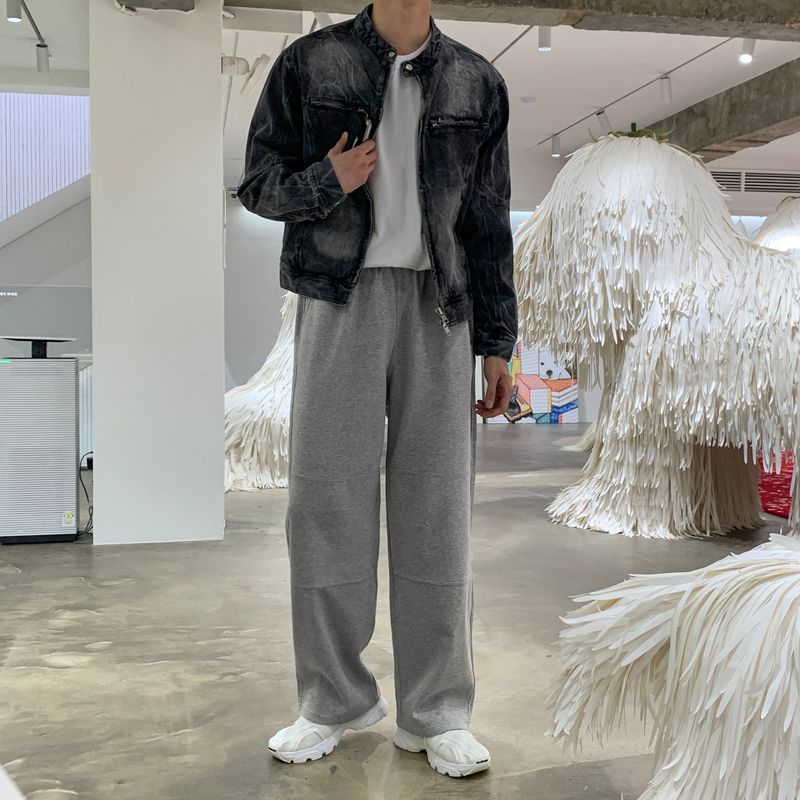 LMN Labo Thunder washed denim jacket (2 colors)