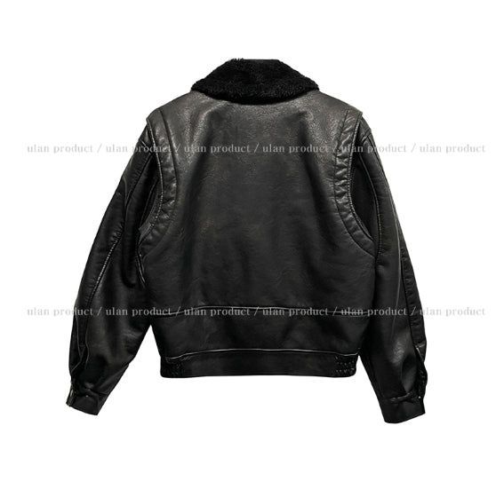 Betty Washed High Neck Buckle Mustang