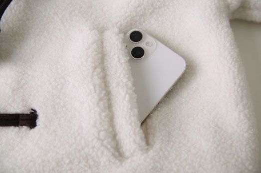 #Snow Boa Short Duffle Jumper (2color)
