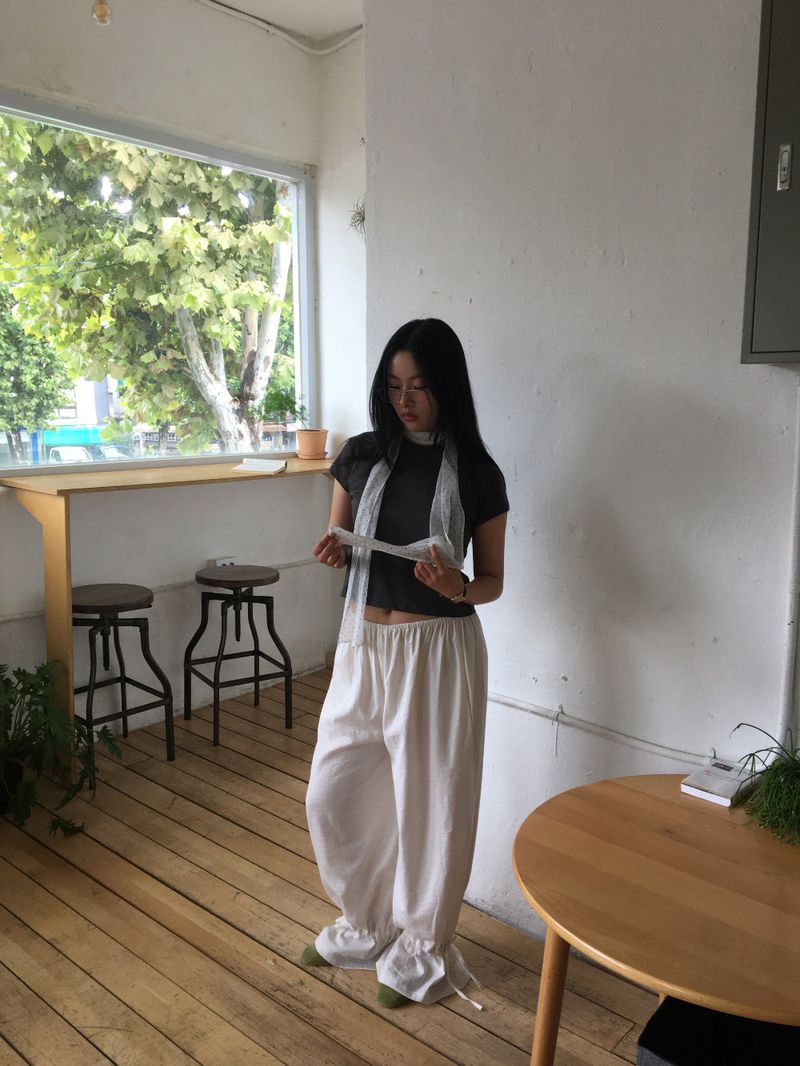 This dot scarf (3color)