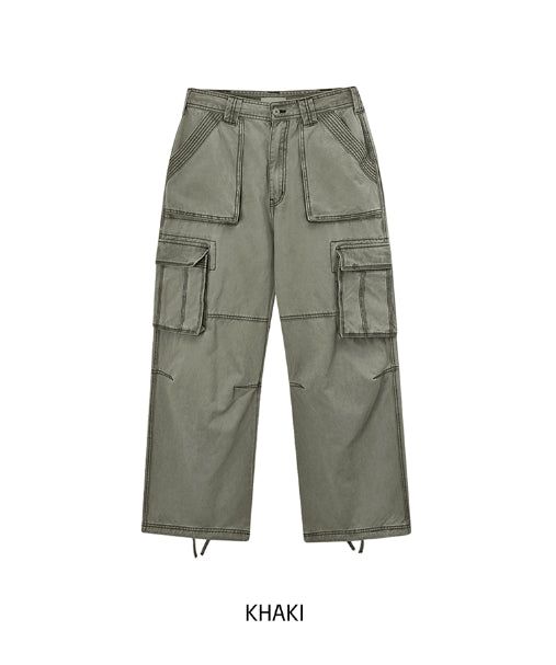 Pitt Vintage Utility Pocket Cargo Pants