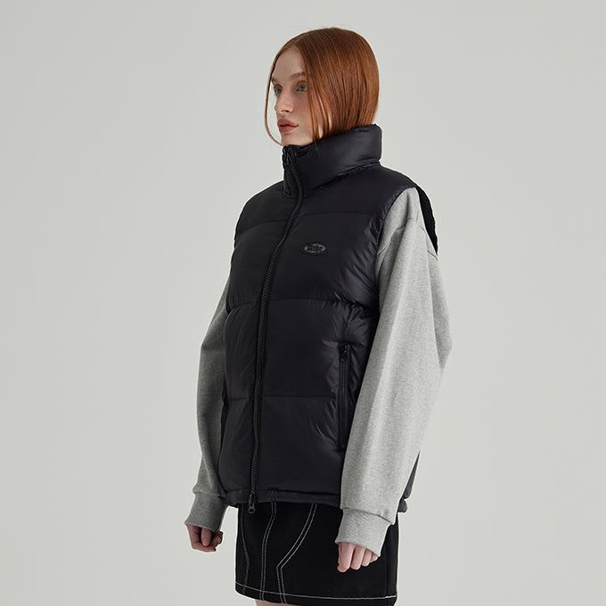 BLACK ATHR PADED VEST