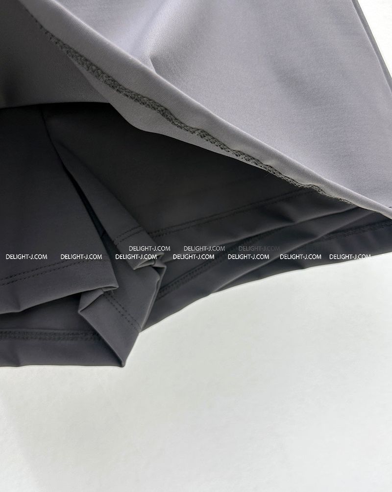Low-rise underpants mini skirt