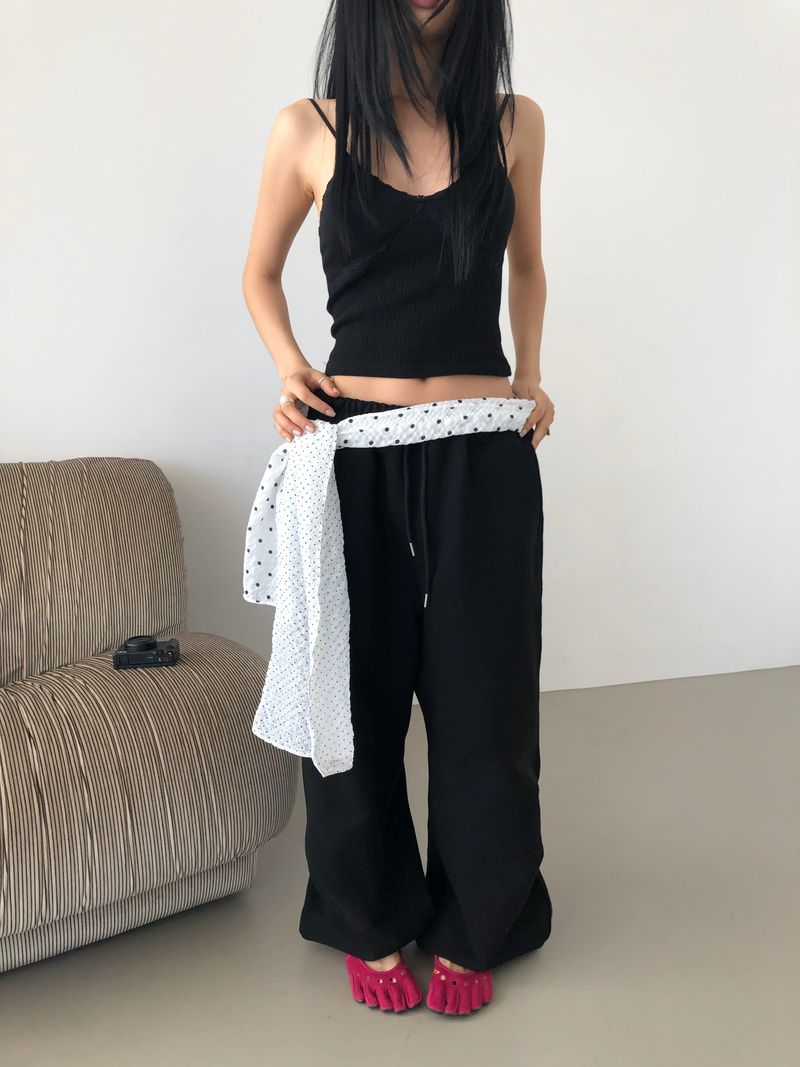 Basic Wide Sweat Pants