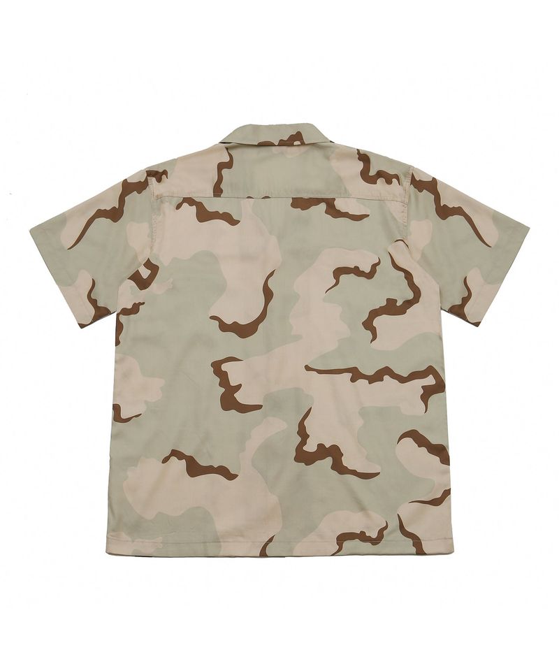 RELAXED CAMO HALF SHIRTS BEIGE