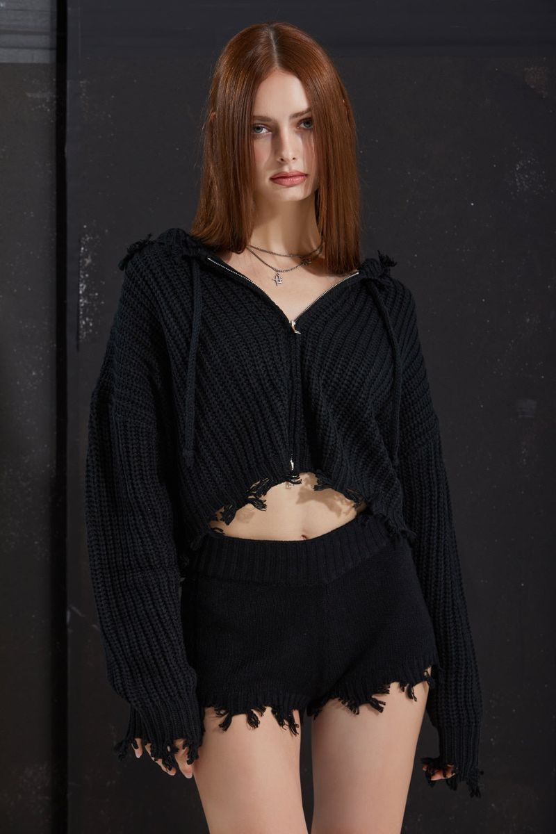 HOOD KNIT