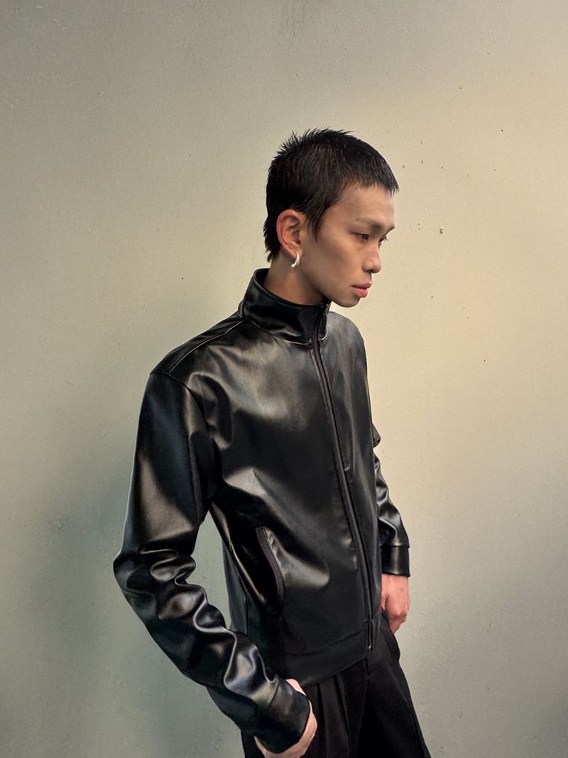 FAKE LEATHER JACKET