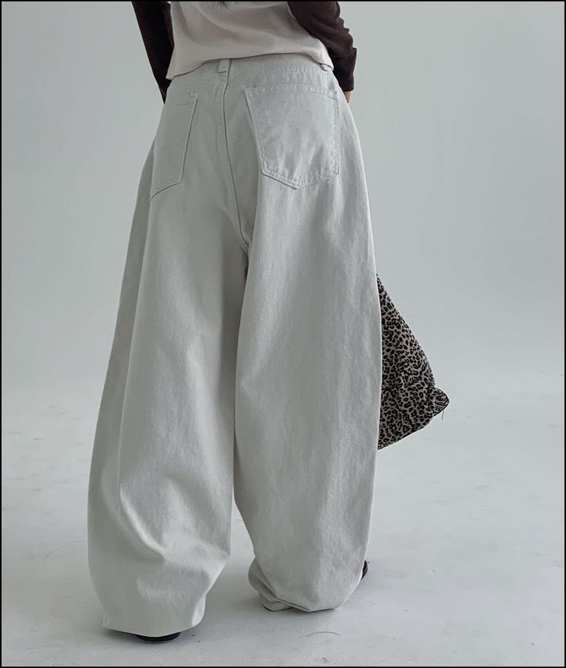 [GRB] Dern super-wide cotton pants