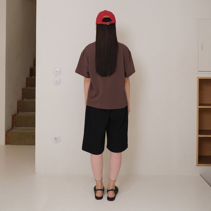 Brown Basic T-Shirt