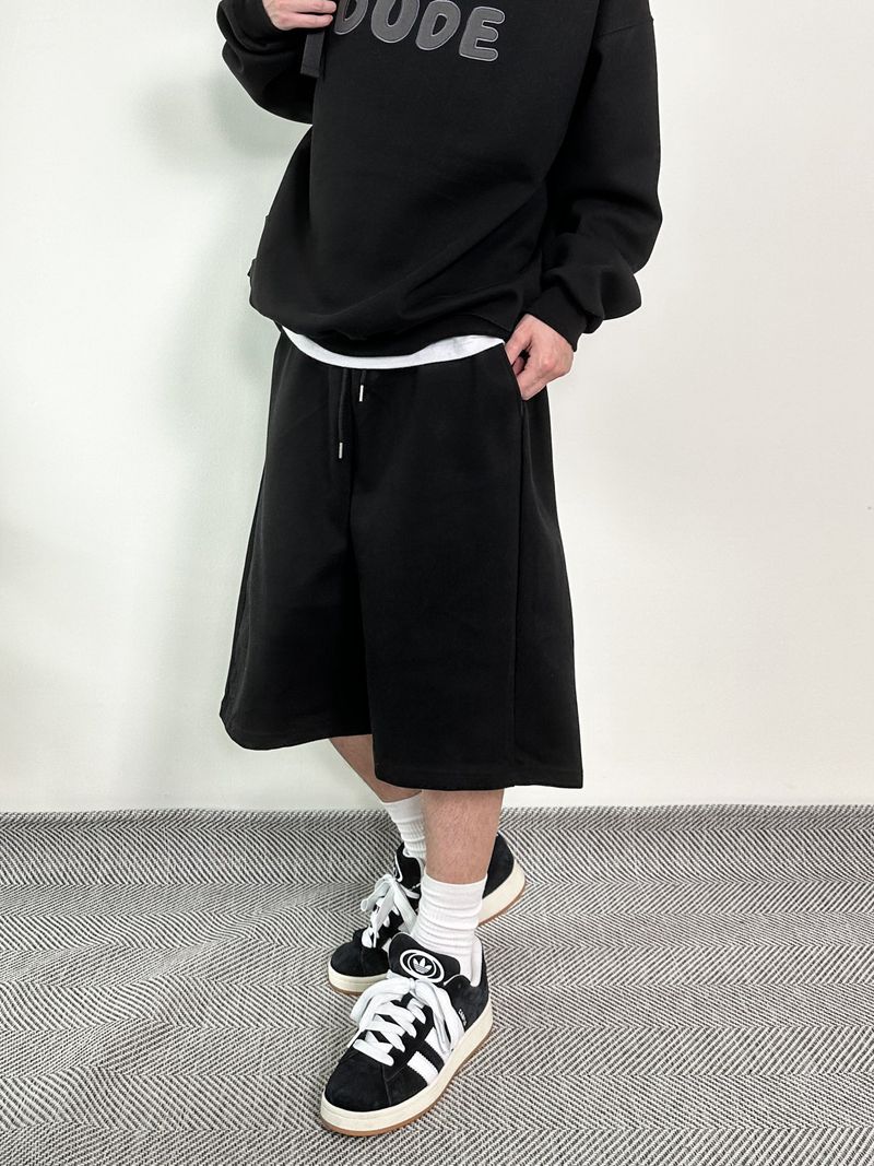 Mg Side folding bermuda pants