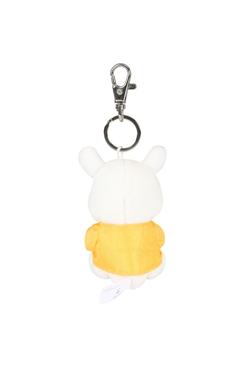 YELLOW PADDING MEOMMEO-I Plush keyring + necklace
