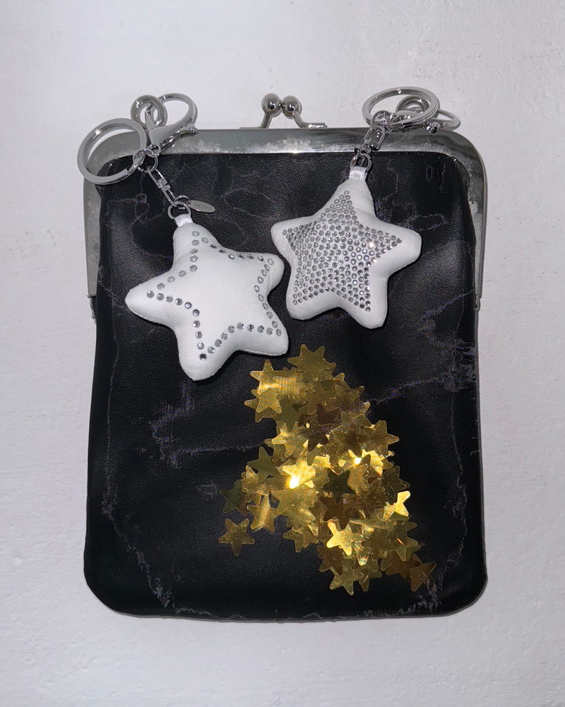 [MADE] Twinkle cushion keyring - star