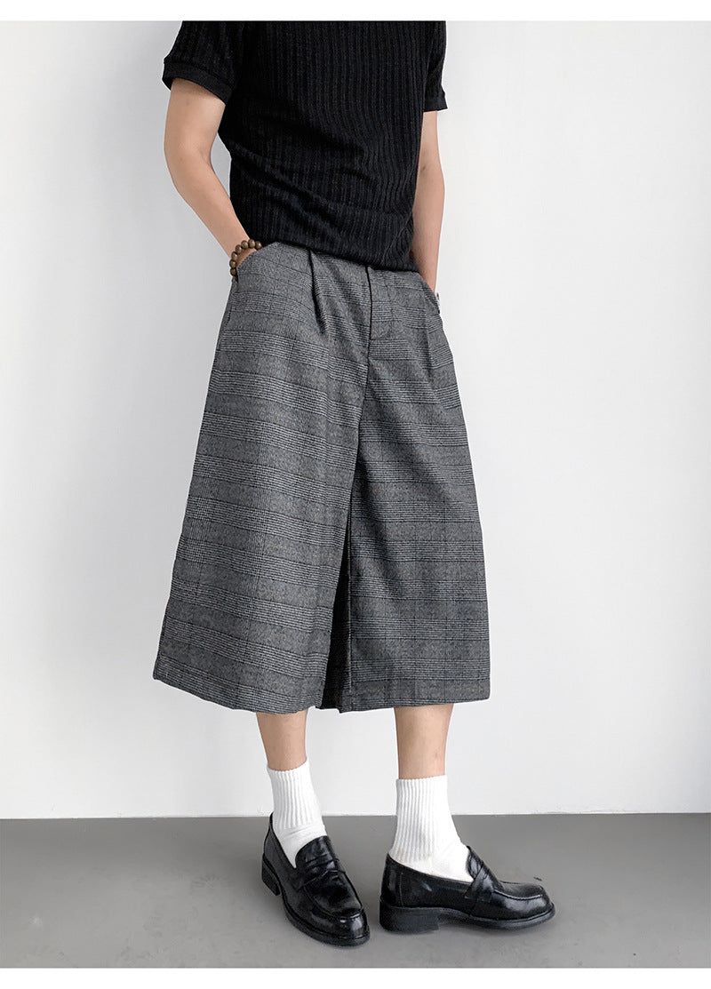 Hector Check Wide Culottes