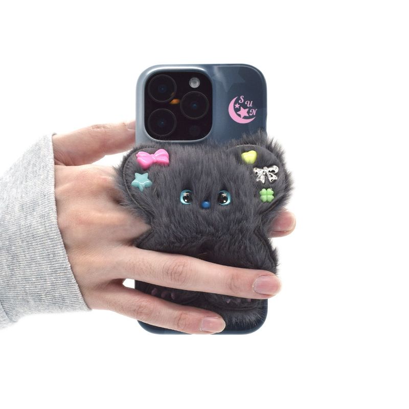 SUN CASE BEADS BEAR DEEP GRAY