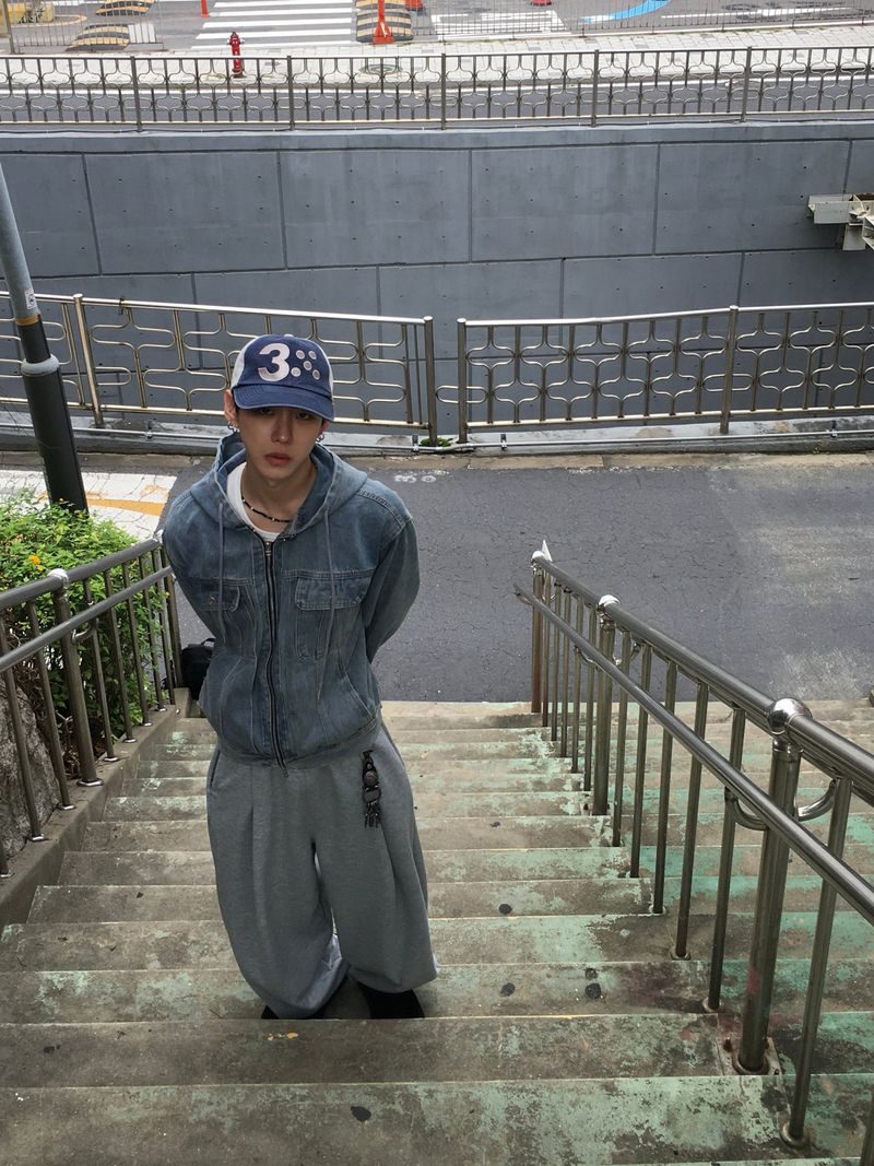 Nod Keyring Pintuck Wide Sweatpants 5C