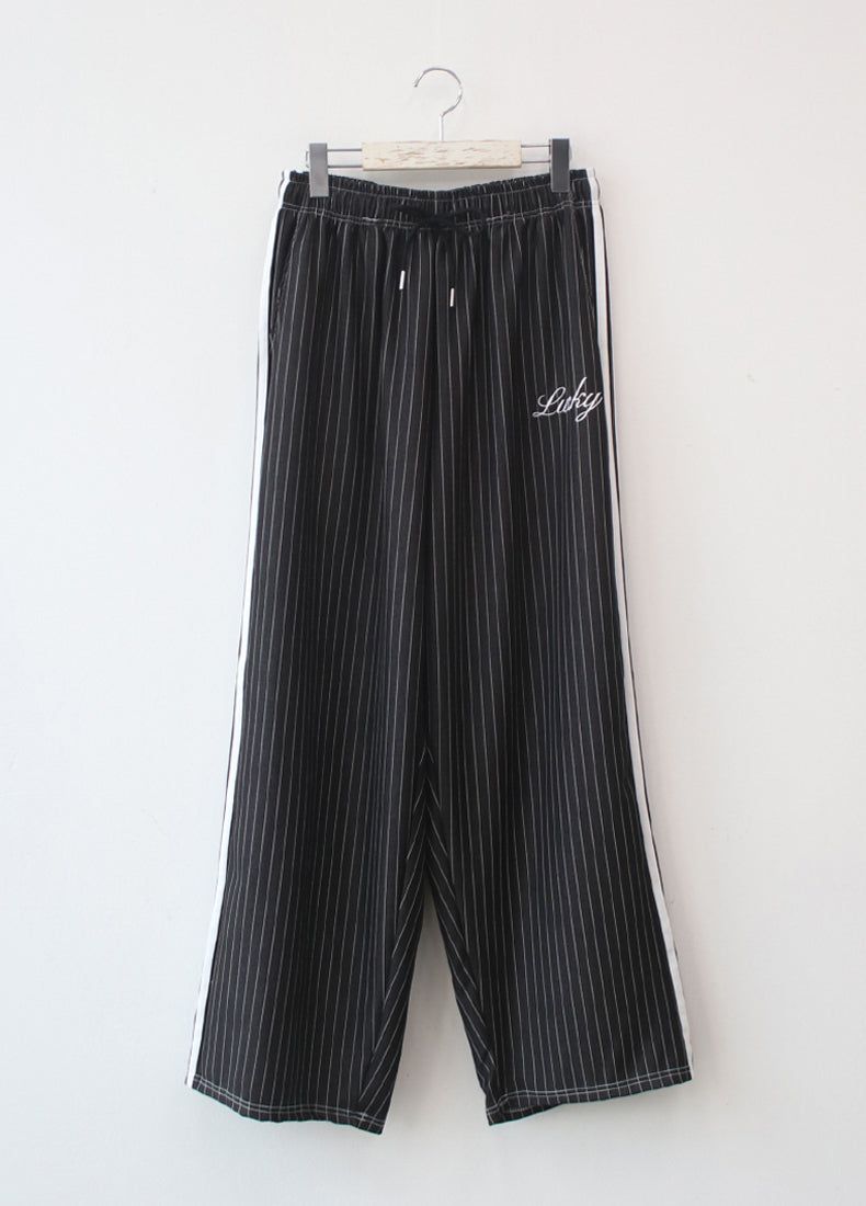 lucky track pants (black)