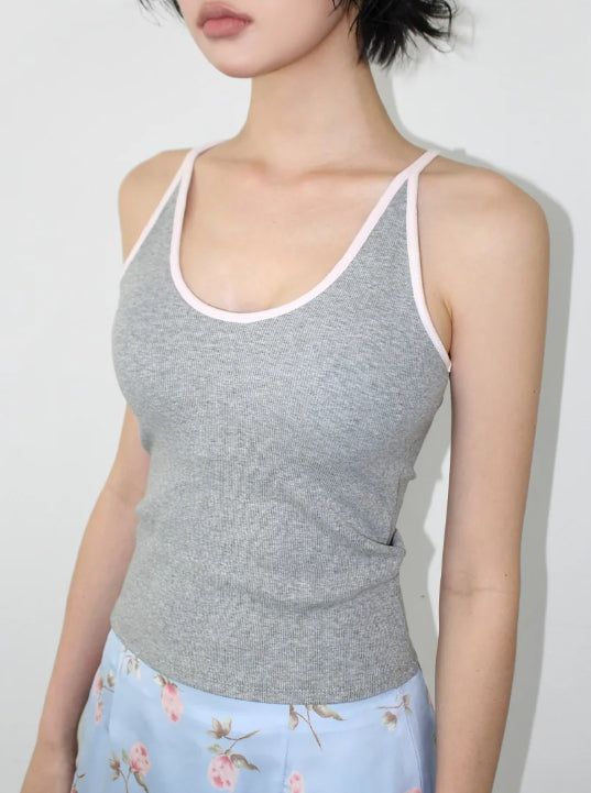 [with cup] TIPPING SLEEVELESS