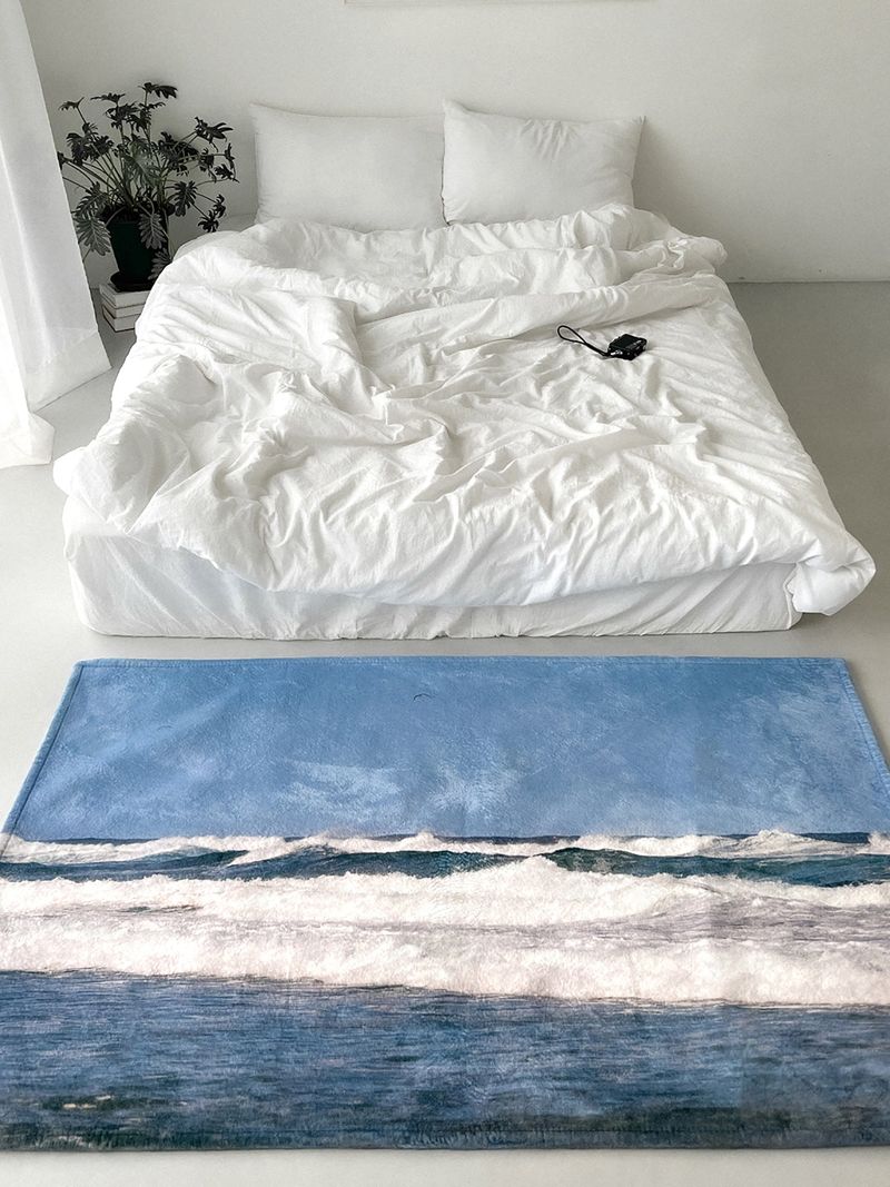 blue bada rug