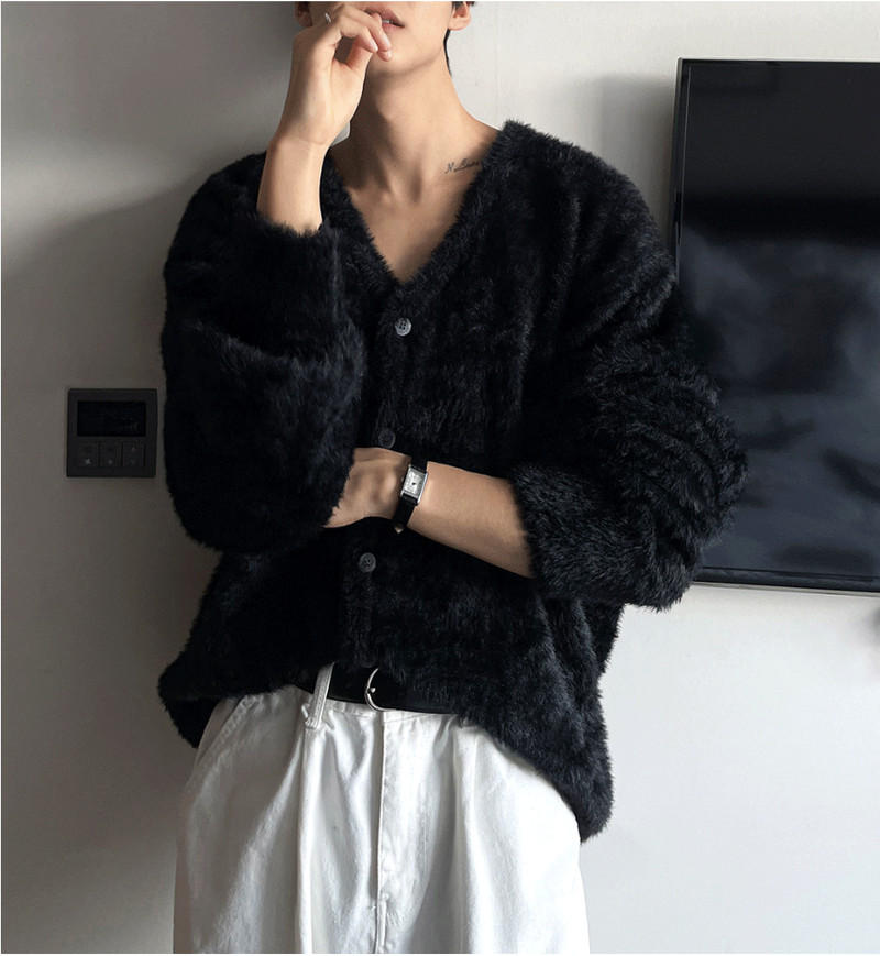 london mohair cardigan