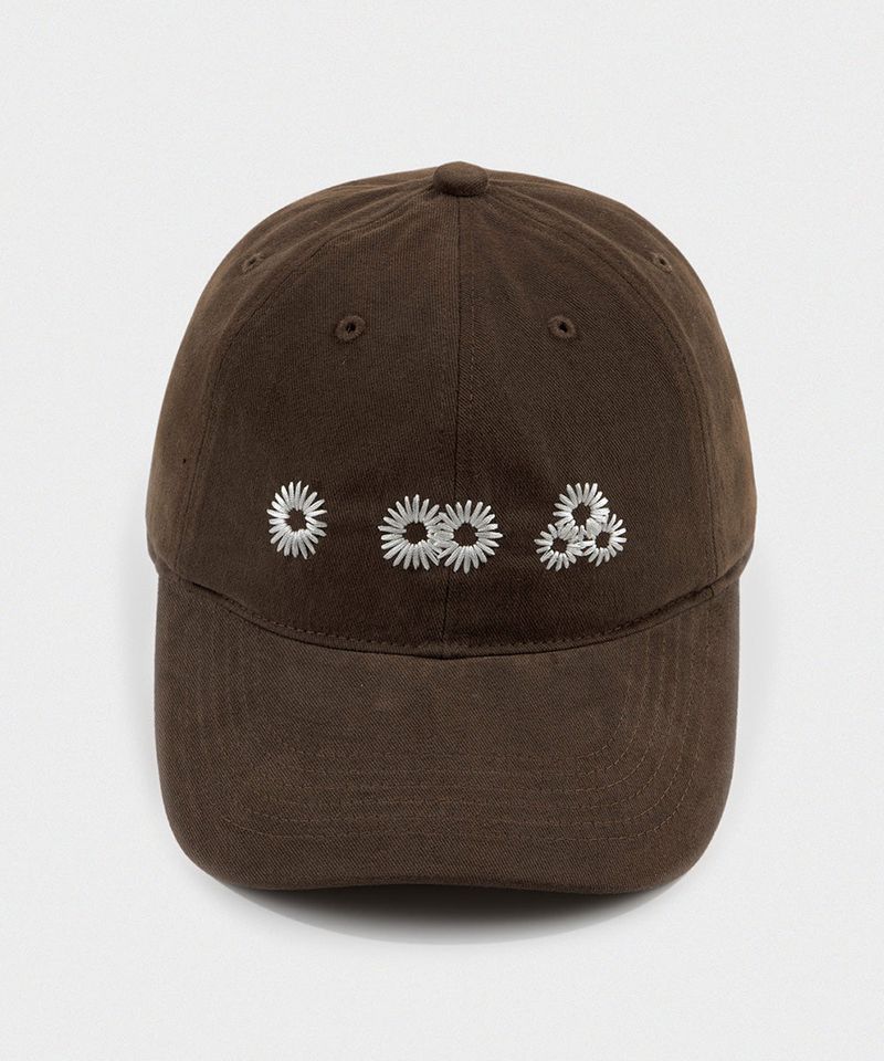 Newvy Logo Peach Ball Cap (BROWN)