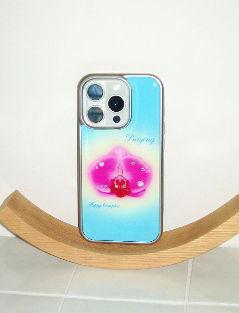 Hippy Complex（ヒッピーコンプレックス）の「【MADE】 アクアオーキッドケース（スマホグッズ/小物）」
