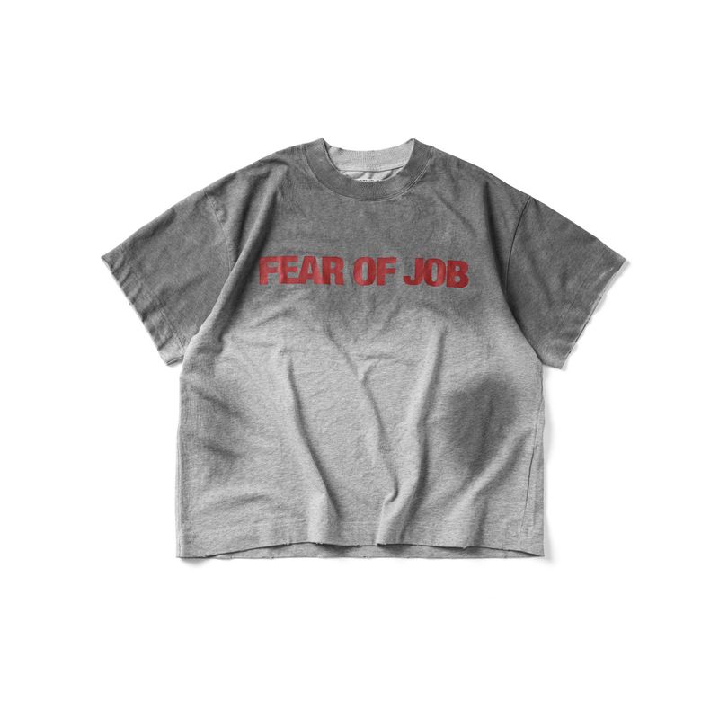 KMC.Stu（ ケーエムシー ストゥ）の「KMC FEAR OF JOB Washed T-Shirt（Tops）」
