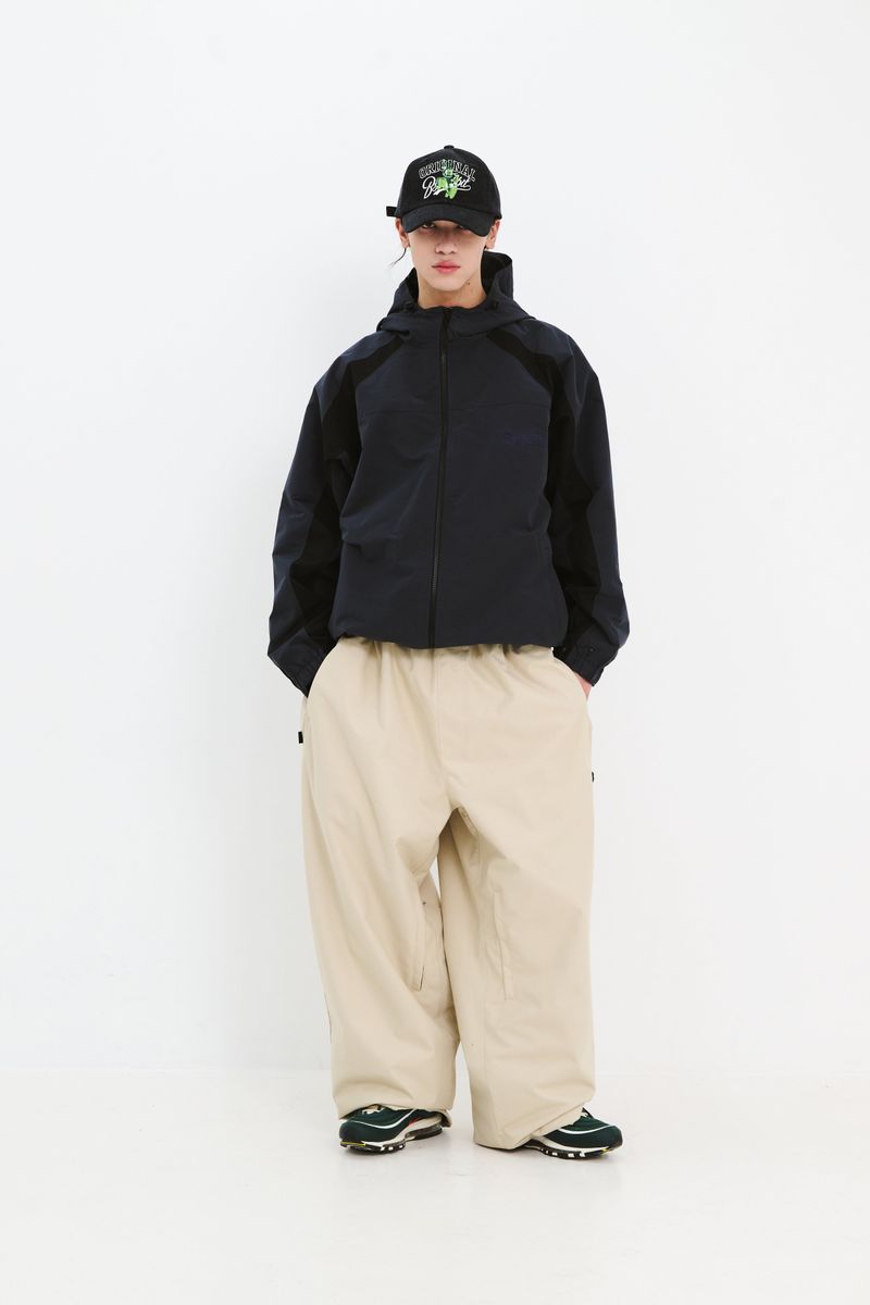 BSRABBIT（ビエスラビット）の「LOGO SUPER WIDE VENTILATION PANTS BEIGE（Pants）」