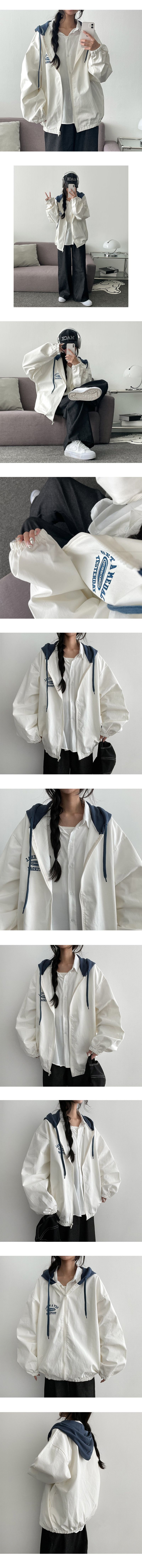 Get Boxy Coloring Hooded Jumper