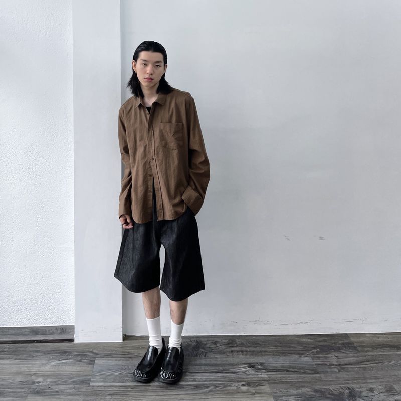 Textured Relaxed Shirt