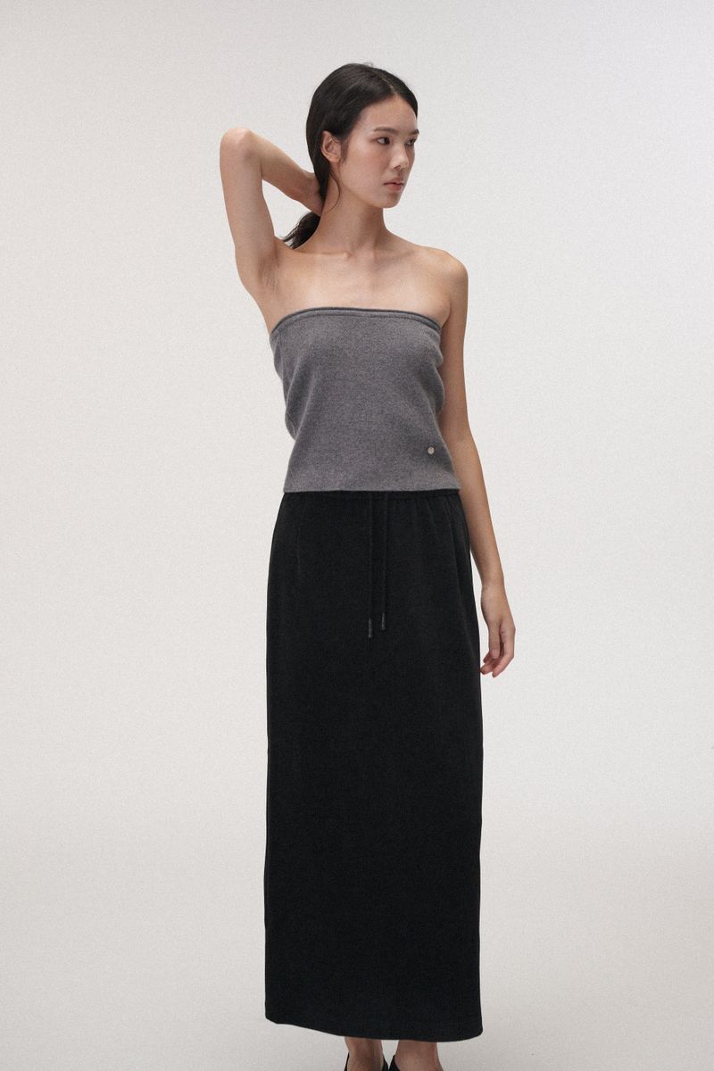 Camel tube top (Grey)