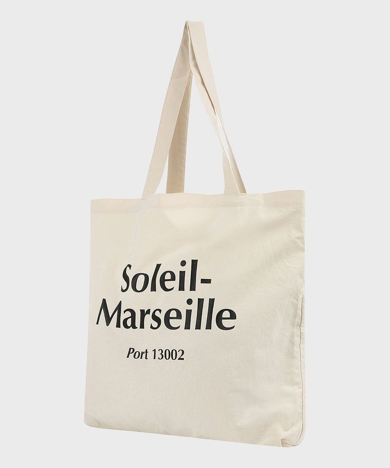 amour soleil eco bag beige
