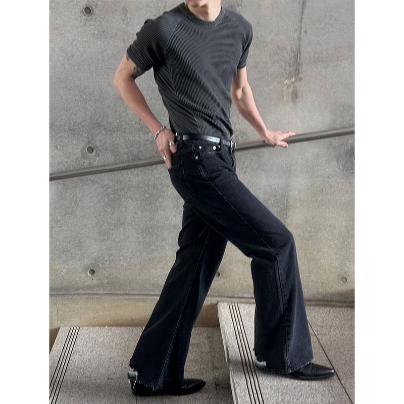 LAURANT（ロラン）の「[Unisex] アンダーカッティングブーツカットパンツ（パンツ）」