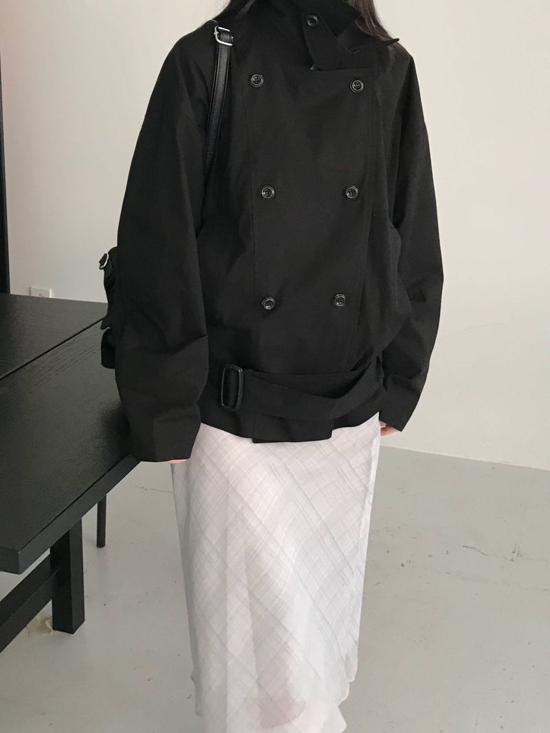 Root Short Trench Jacket (3 colors)